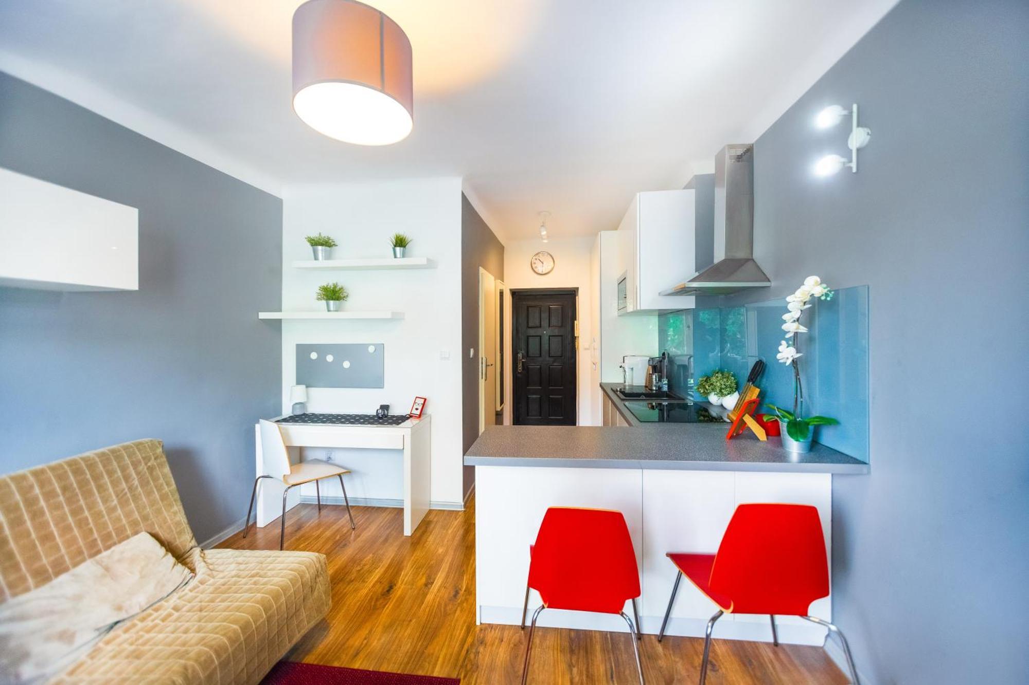 Cozy Studio Next To The Metro And City Center Varsovie Extérieur photo