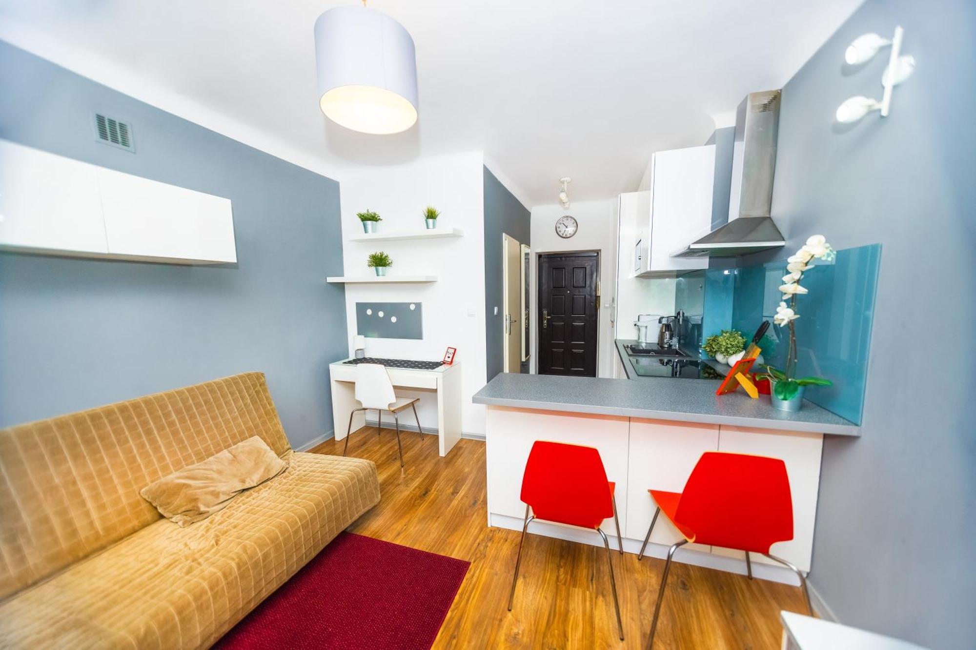 Cozy Studio Next To The Metro And City Center Varsovie Extérieur photo